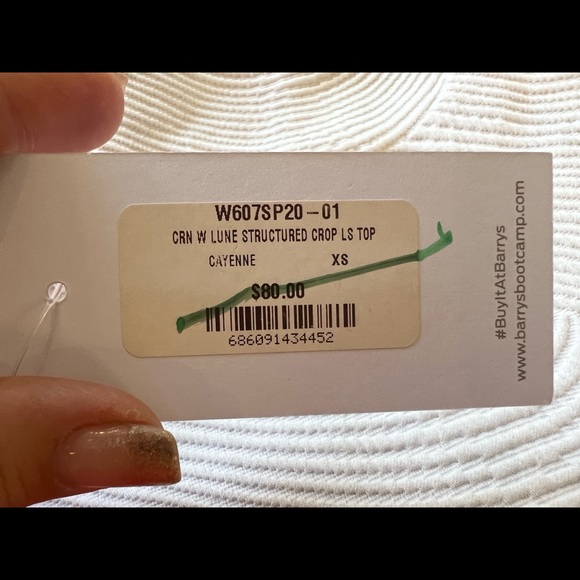 OFFICIAL Barry’s Bootcamp x LUNE brand top NWT - Picture 10 of 11